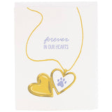 Locket Pet Sympathy Card