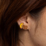 Hot Dog & Pretzel Stud Earrings