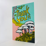 Mushrooms & Moss Thank You Card