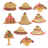 East End Press Ltd. Paper Garland -  Banquet