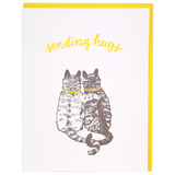Sending Cat Hugs Sympthy/Grief Card