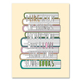 Love that You Love Books Love/Anniversary Card