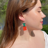 Strawberry Candy Acrylic Earrings