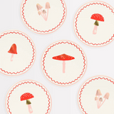 Meri Meri Merry Mushroom Side Plates