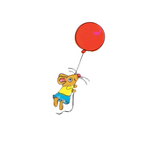 Mouse Balloon RS Tattoo Pair