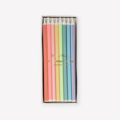 Meri Meri Mixed Stripes Candles