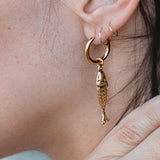 Pesce Hoops - 18K Gold Plated