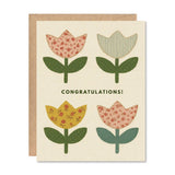 Tulips Congratulations Card