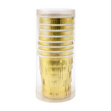 Meri Meri Gold Fringe Cups
