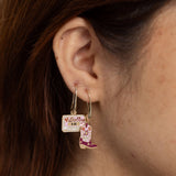 Boot & Country Cassette Earrings