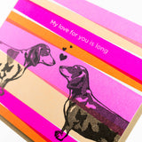 Love is Long Love/Anniversary Card
