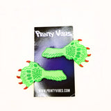 Swamp Creature Claws Hair Clips