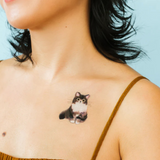 Curious Cat Tattoo Pairs