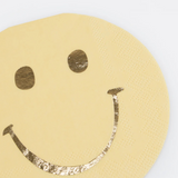 Meri Meri Happy Face Icon Diecut Napkins