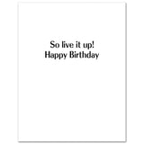 White Lotus "Live an Uncomfortable Life" - Birthday Card