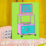90s It's OK to Take a Day Off Everyday Card