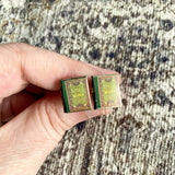 Little Women Book Locket Post Earrings