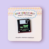 Oregon Trail Disc Enamel Pin