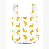 2-in-1 Bag Charm & Reusable Shopper Bag - Ripe Yellow Banana