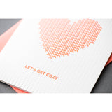 Knit Heart Cozy Love/Anniversary Card