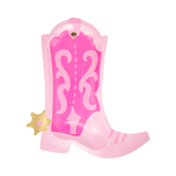 Cowgirl Pink Boot Shaped Plate