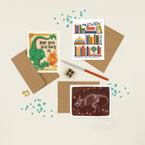 For The Books Shelfie Birthday Card