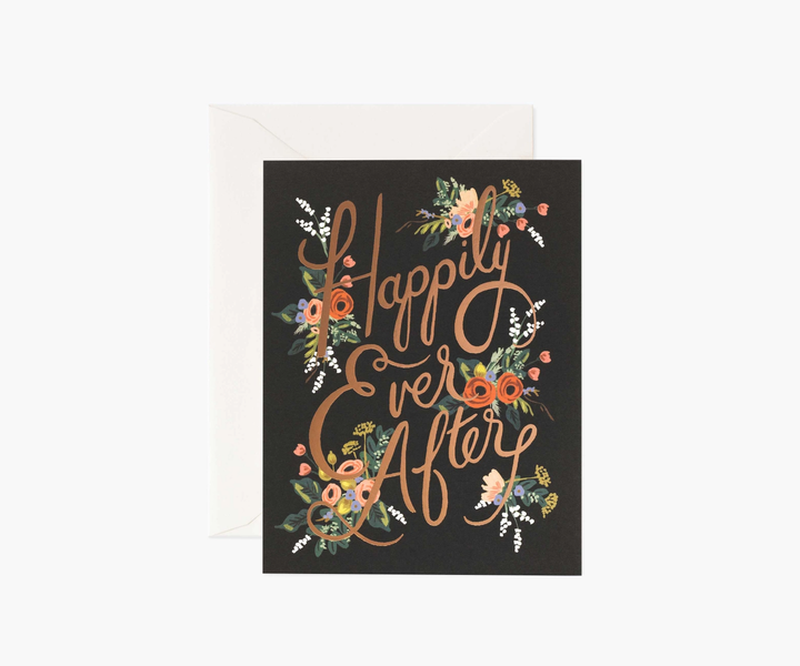 Rifle Wedding Card Eternal Happily Ever After