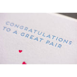 Pair of Boobies Engagement/Wedding Card