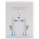 Pair of Boobies Engagement/Wedding Card