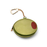 2-in-1 Bag Charm & Reusable Shopper Bag - Green Olive