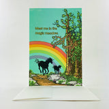 Let's Chase that Rainbow Friendship Carde