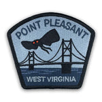 Monsterologist iron on patch point pleasant west virginia Mothman