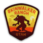 Monsterologist gift  iron on travel patch skinwalker ranch utah werewolf shapeshifter