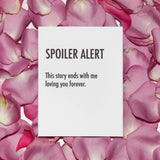 Spoiler Alert - Love Card