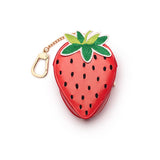 2-in-1 Bag Charm & Reusable Shopper Bag - Ripe Strawberry