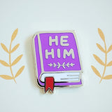 Misomomo Enamel Pronoun Pins