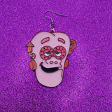 3D Printed Cereal Monster Franken Earrings