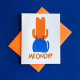 Meowdy Everyday Card