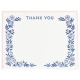 Letterpress Peony Boxed Set of Thank You Cards