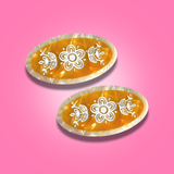 Vintage Pyrex Inspired Hair Clip Set