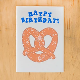 Alphabet Studios Pretzel - Birthday Card