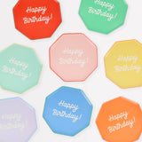 Meri Meri Happy Birthday Side Plates