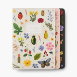 Rifle Paper Co. Stitched Notebooks (Set of 3) - Curio