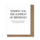 Times Like These - Birthday Card