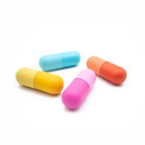Pill Shaped Pill Box
