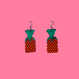 Strawberry Candy Acrylic Earrings