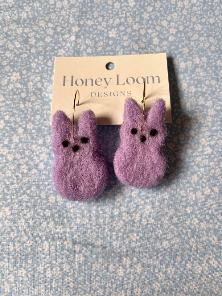Bunny Peep Earrings