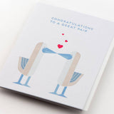 Pair of Boobies Engagement/Wedding Card