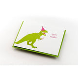 Dino Dessert Birthday Card
