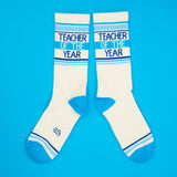 Teacher Of The Year Gym Crew Socks
